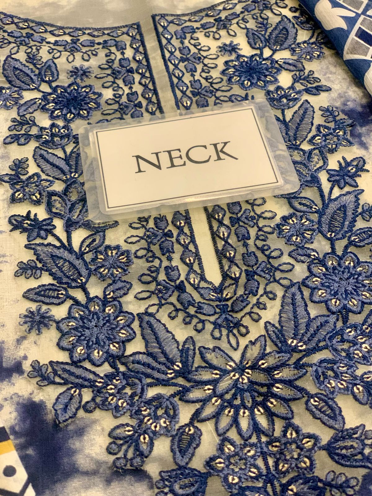 Sapphire Tie&Die- Lawn Collection