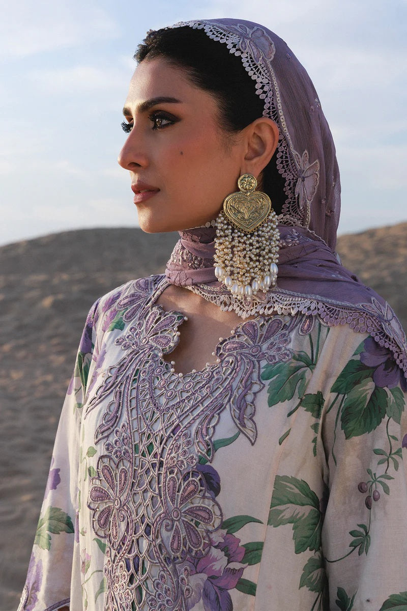 Nureh - Amaris NE-231 - Luxury Lawn Embroidered 3 Piece Unstitched