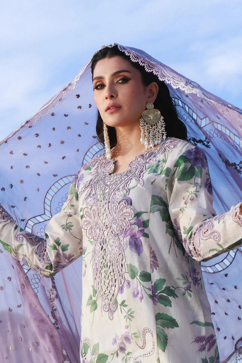 Nureh - Amaris NE-231 - Luxury Lawn Embroidered 3 Piece Unstitched