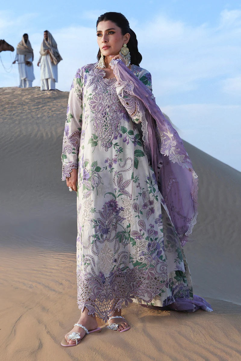 Nureh - Amaris NE-231 - Luxury Lawn Embroidered 3 Piece Unstitched
