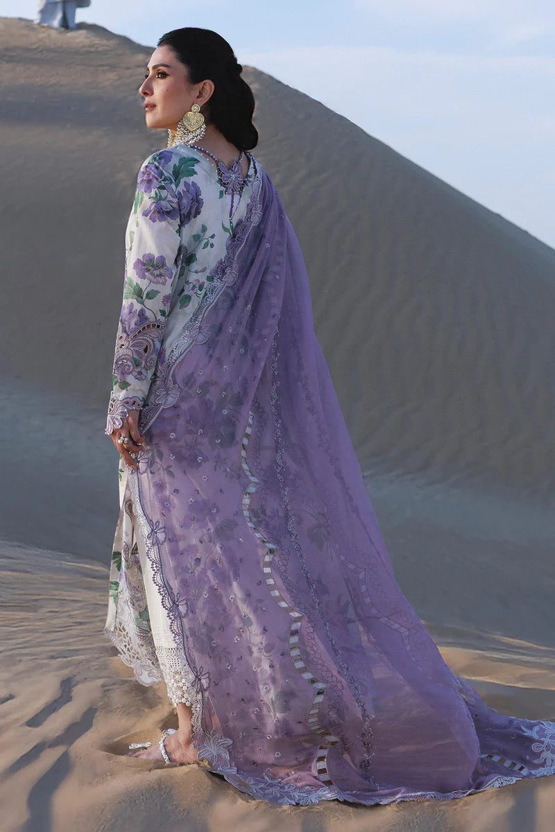 Nureh - Amaris NE-231 - Luxury Lawn Embroidered 3 Piece Unstitched