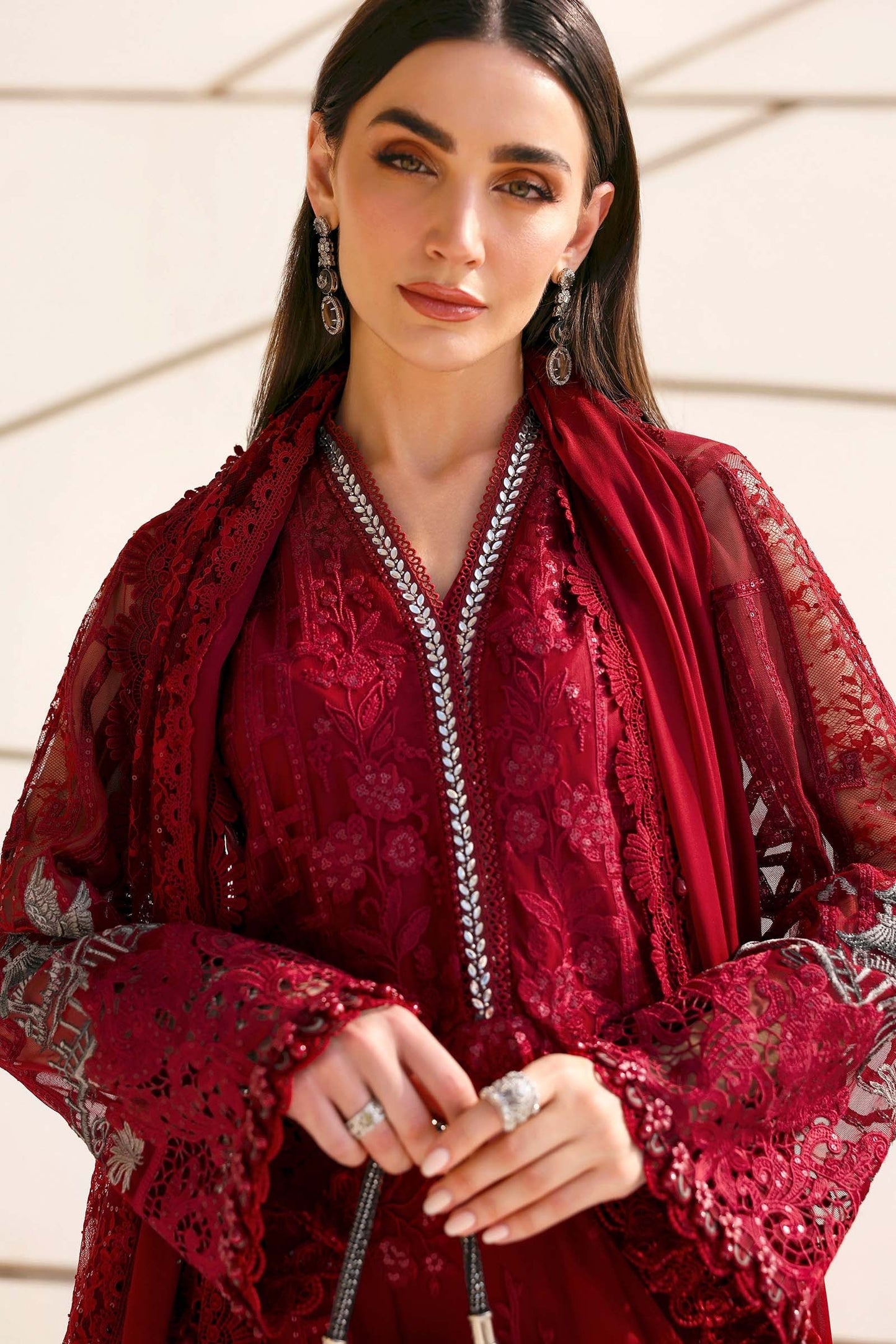 Maria.B - Luxury Lawn Embroidered 3 Piece Unstitched - D-2607-A