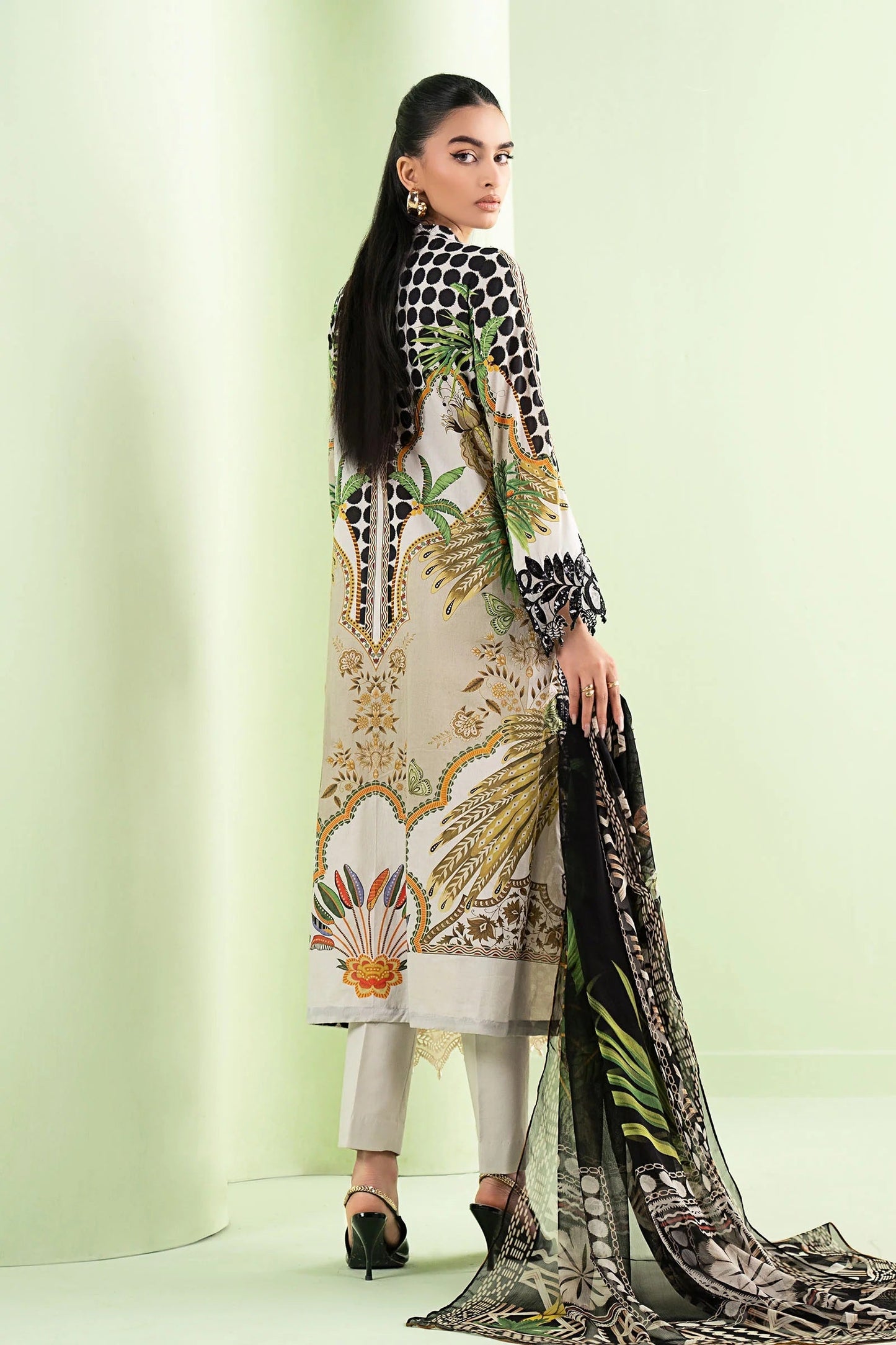 Maria.B - Luxury Lawn Embroidered Unstitched 3 Piece - MPS-2905