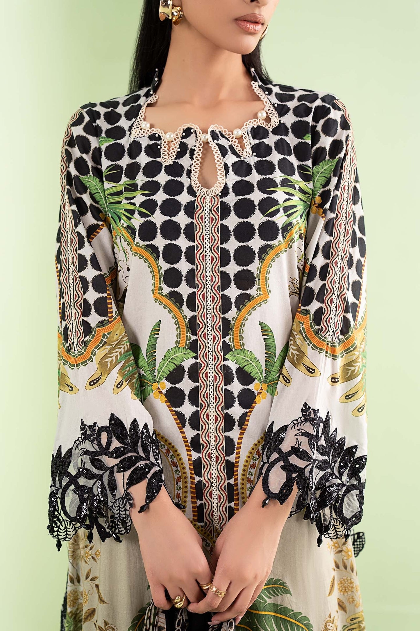 Maria.B - Luxury Lawn Embroidered Unstitched 3 Piece - MPS-2905