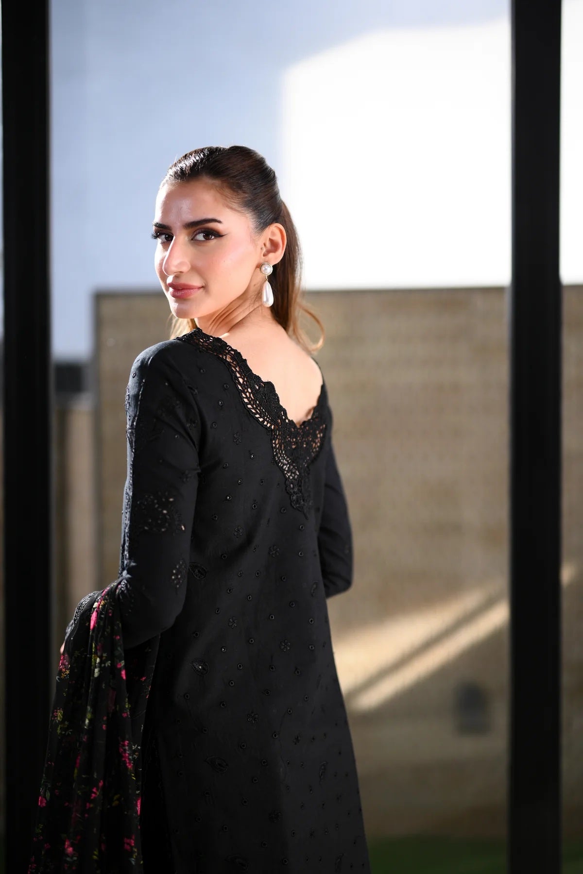 Zaib - Luxury Lawn Embroidered 3 Piece Unstitched - NEL-26602