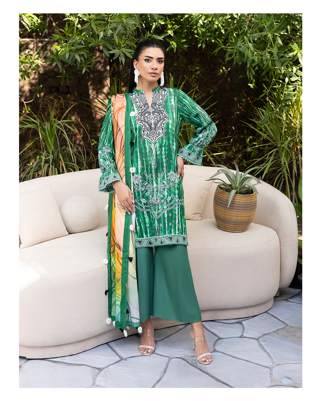 COTTON 2 PC LAWN